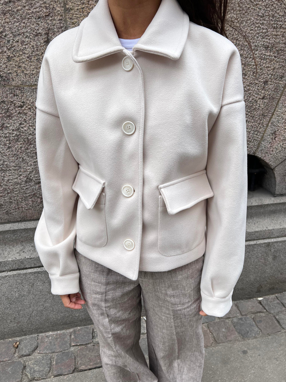 Veneda jakke - Off-white