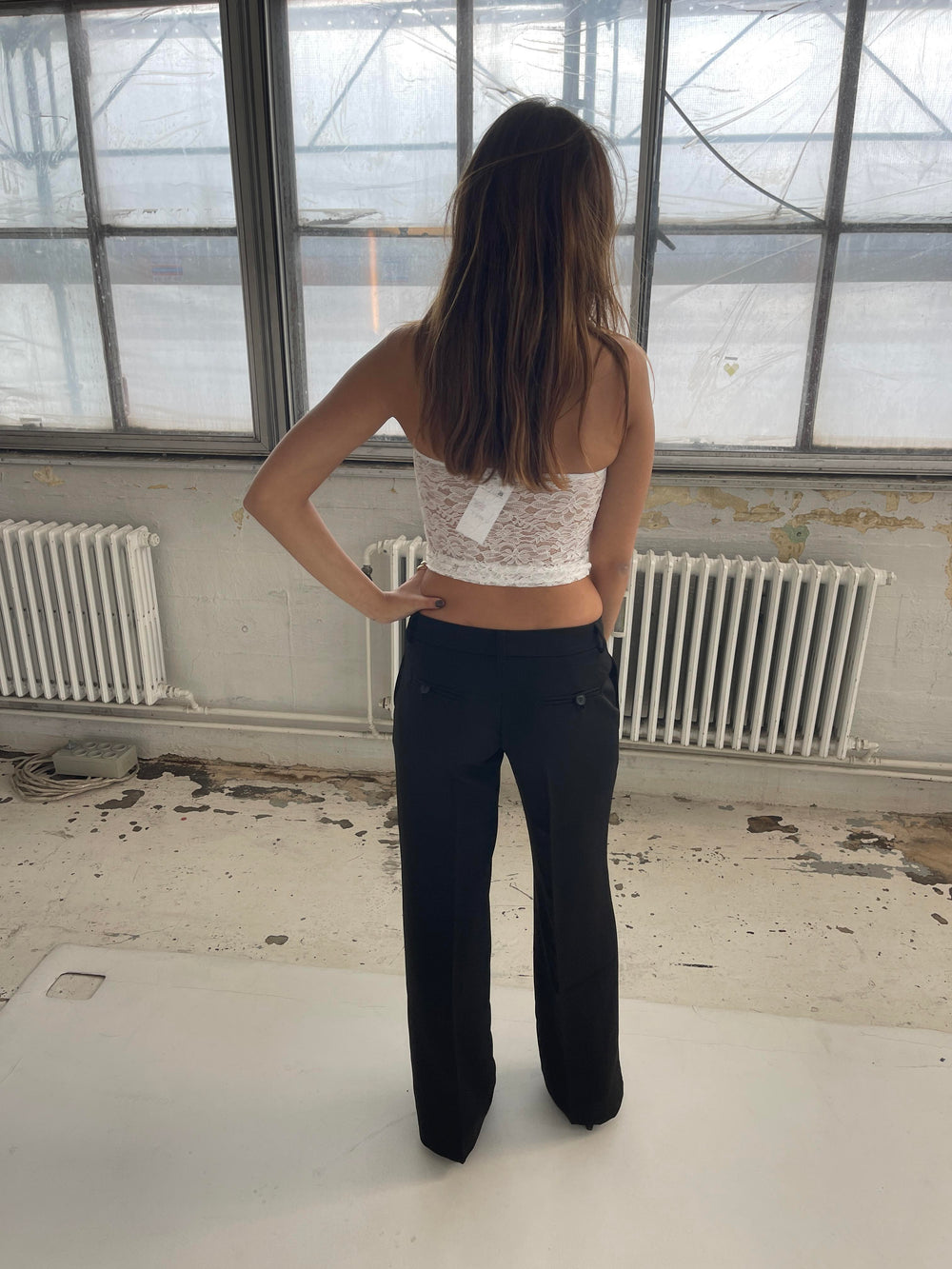 Zera blonde tube top - Hvid