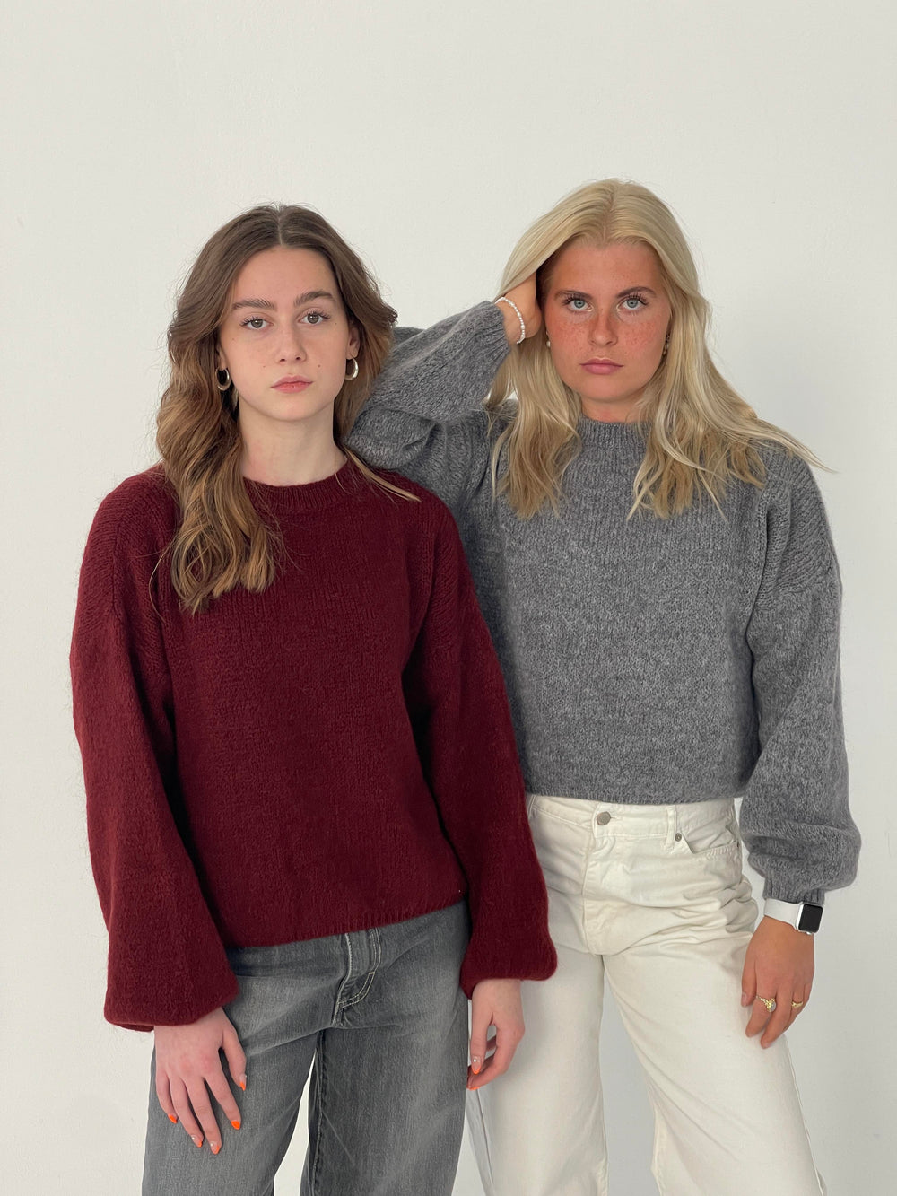 Miti Striktrøje - Grå