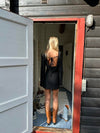 Solange glitter kjole - Sort