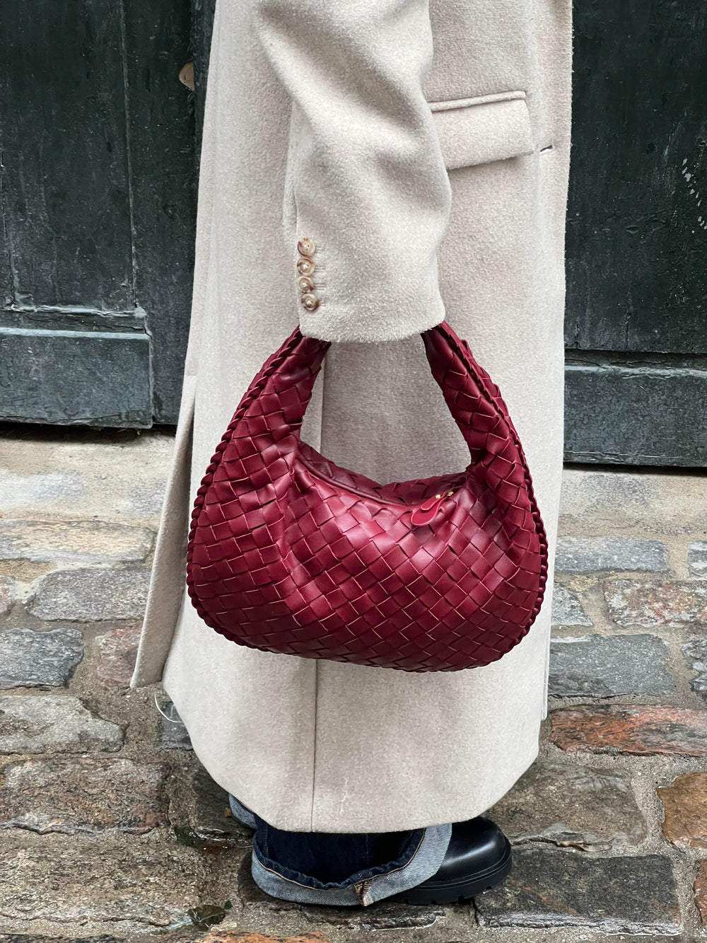 Paris taske - Vinrød