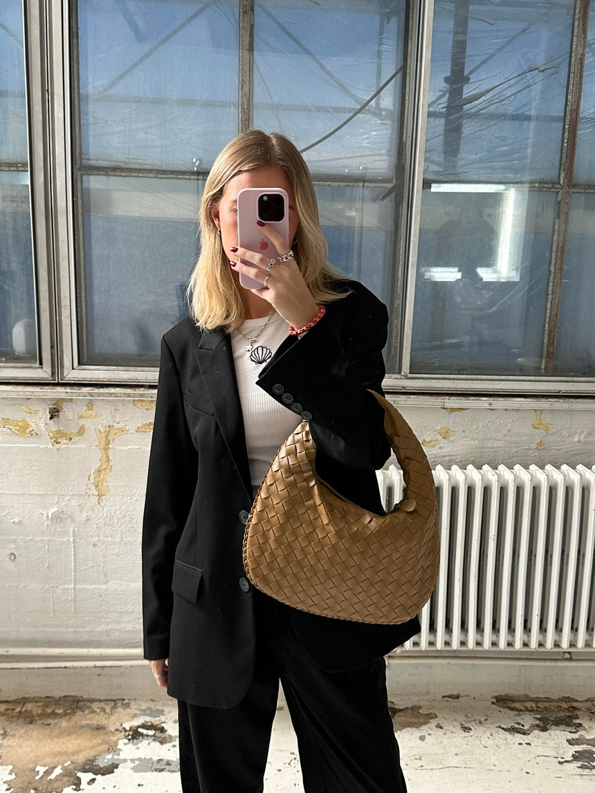 Paris taske - Lys Kamel