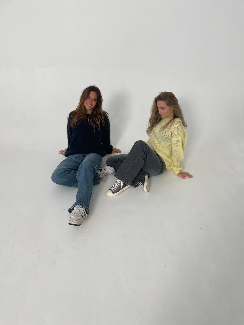 Genevieve striktrøje - Navy