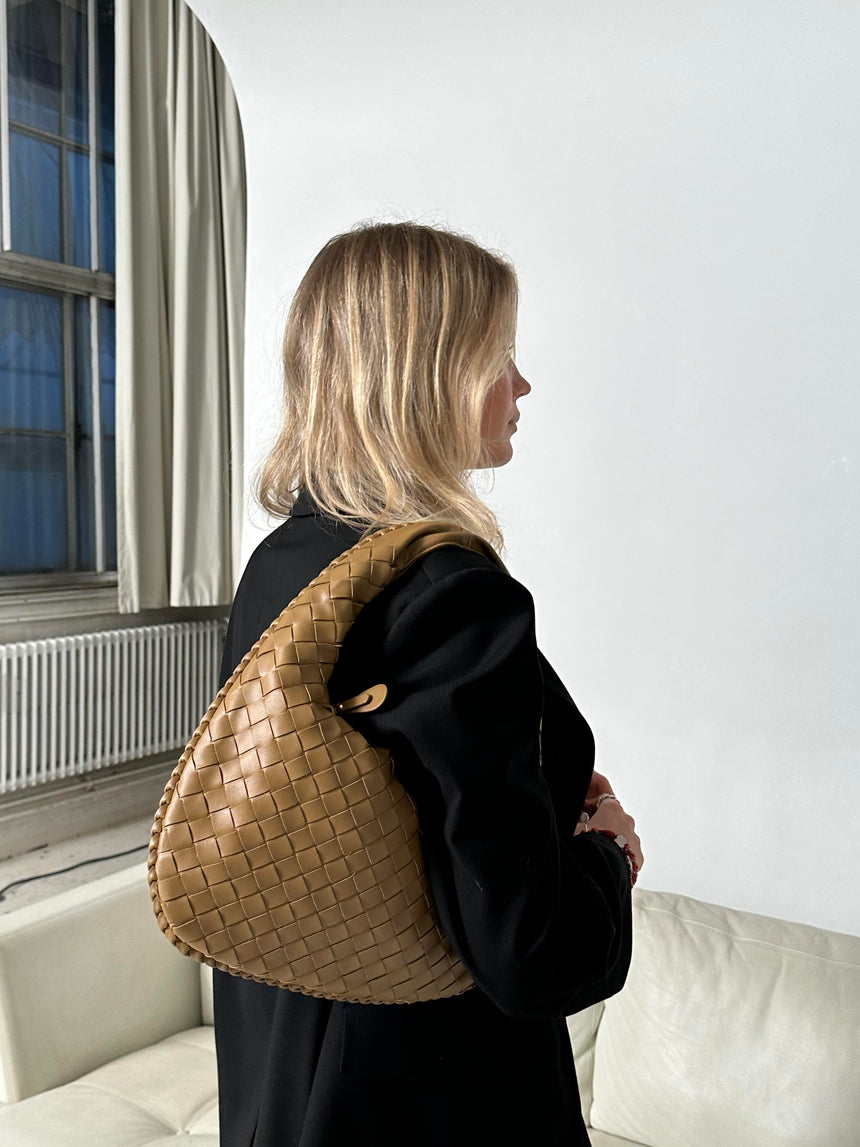 Paris taske - Lys Kamel
