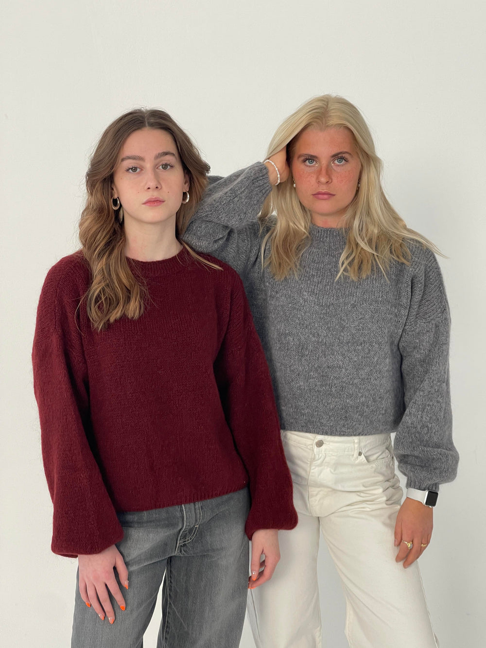 Miti Striktrøje - Grå