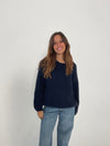 Genevieve striktrøje - Navy