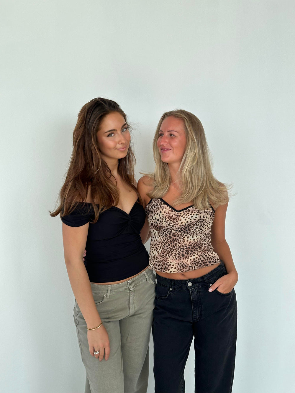 Capri top - Leopard