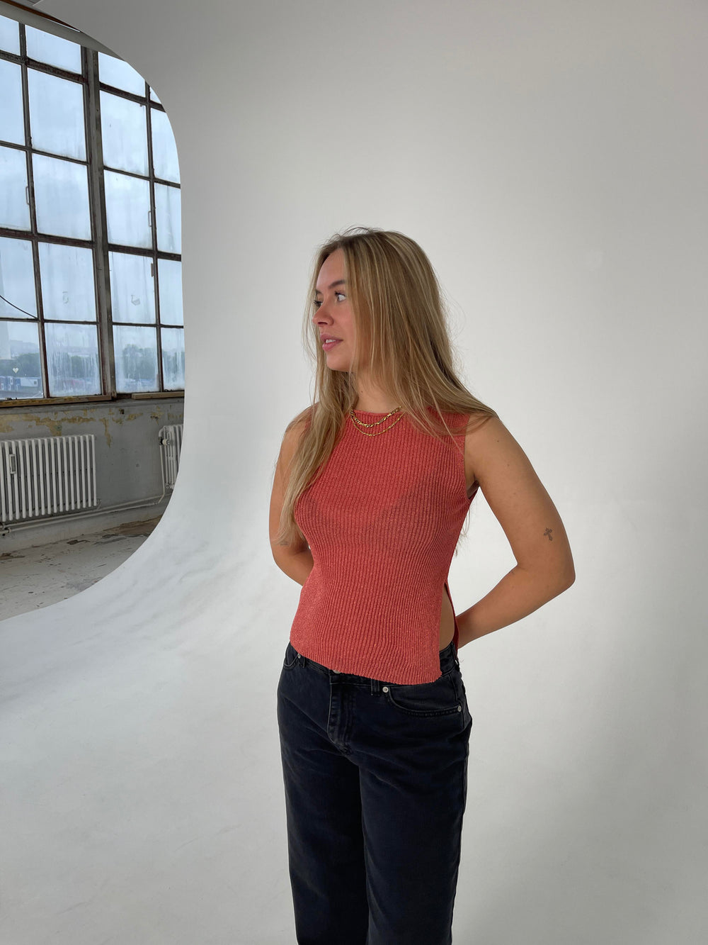 Montania glimmer top - Rosa