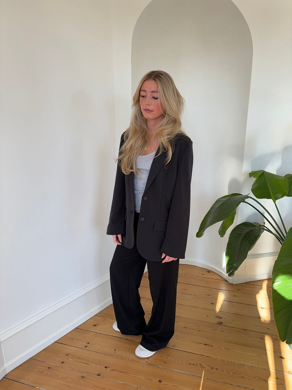 Epsilia oversized blazer - Sort