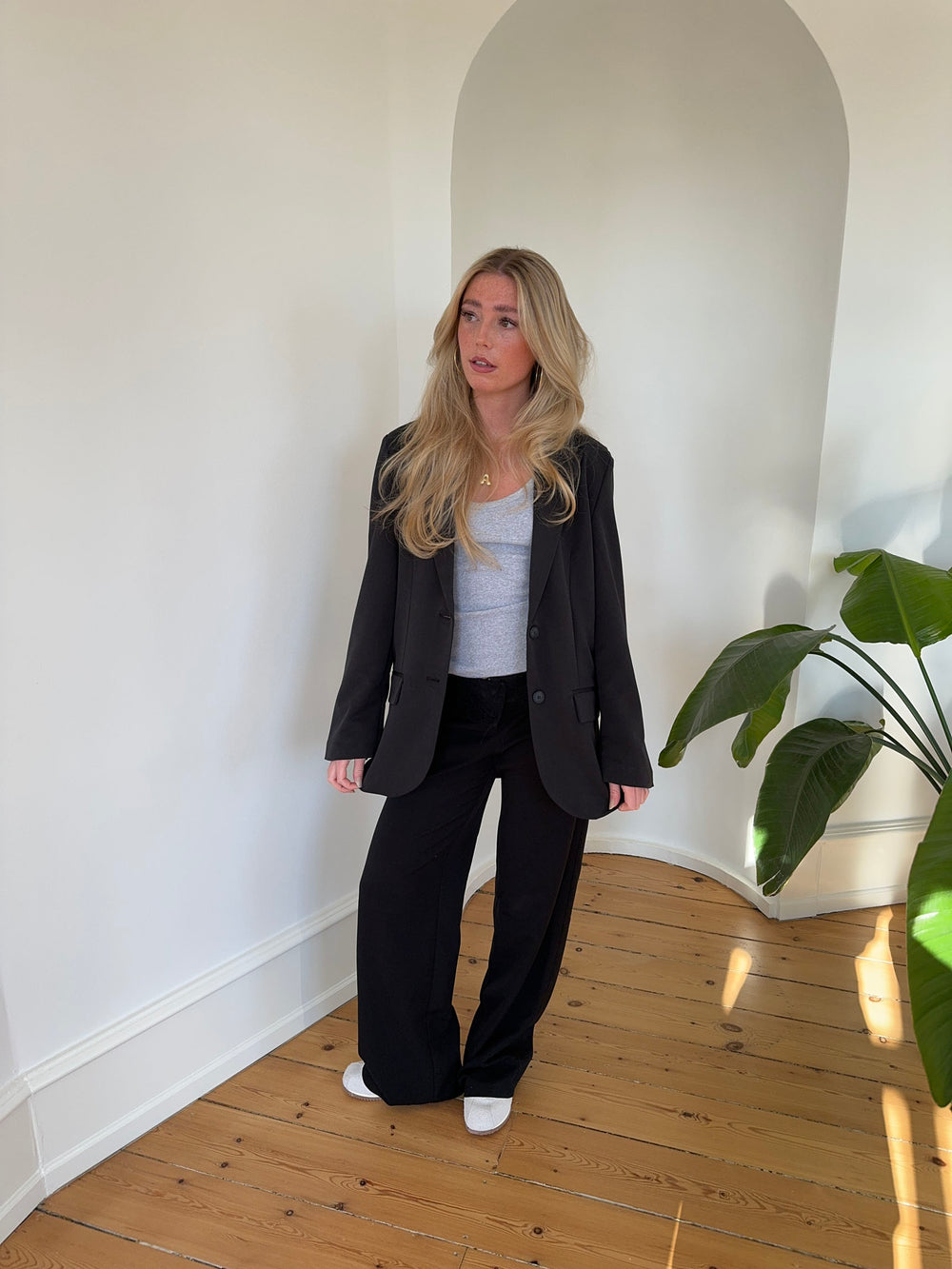 Epsilia oversized blazer - Sort