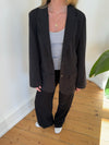 Epsilia oversized blazer - Sort