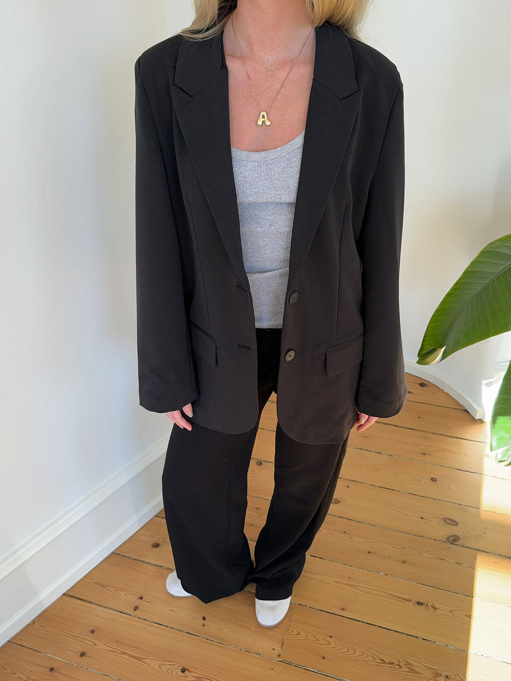 Epsilia oversized blazer - Sort