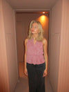 Julle glitter haltertop - Rosa