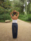 Nora blonde bandeau top - Hvid