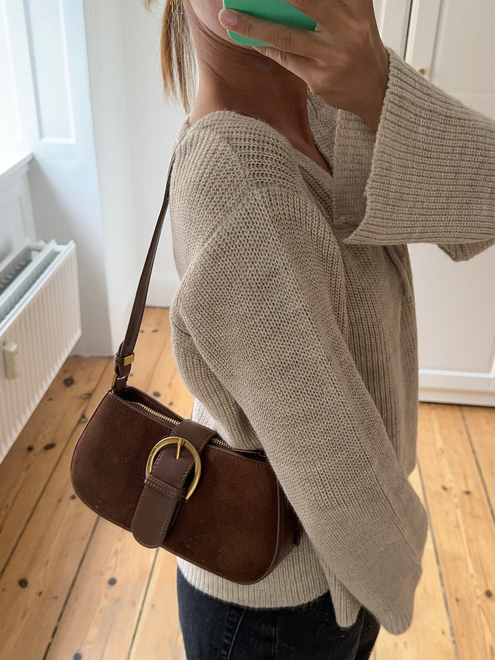 Napoli håndtaske - Brun