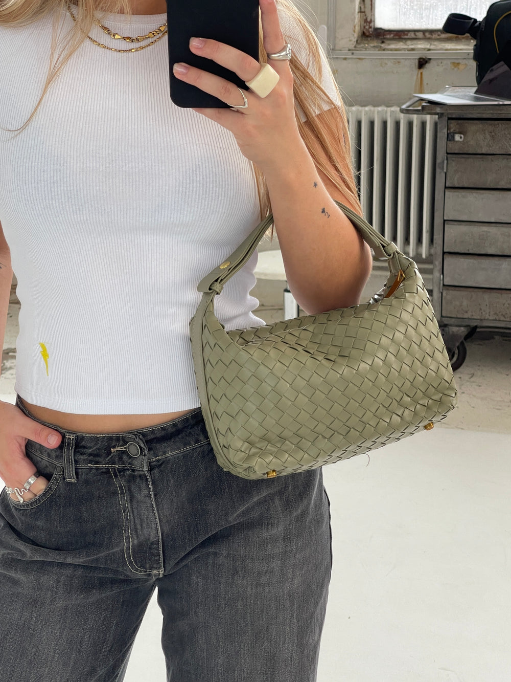 Brooklyn taske - Lys grøn