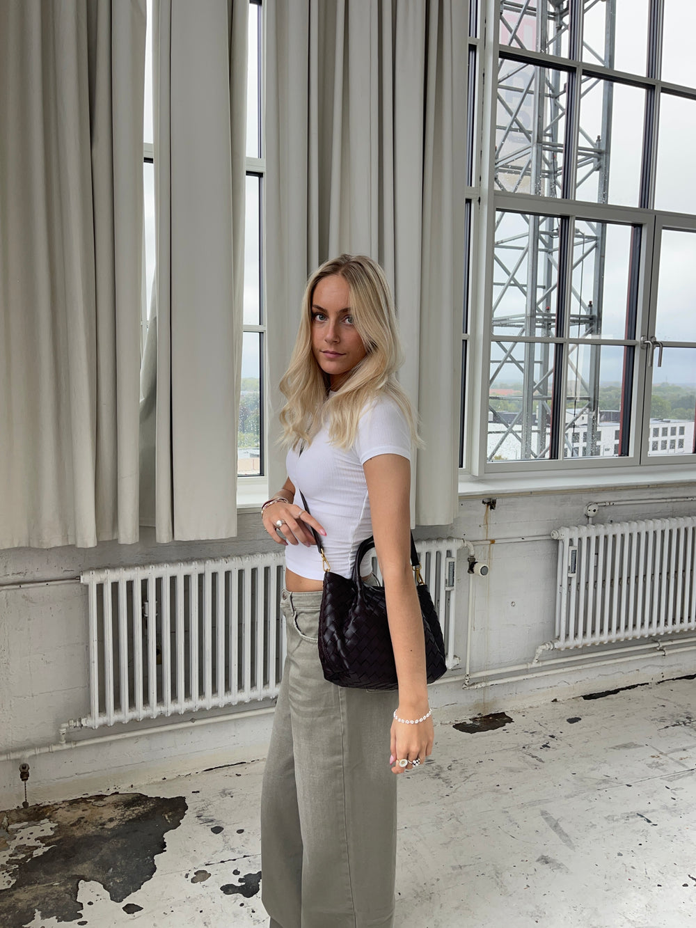 Las Vegas taske - Bordeaux/lilla