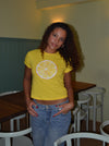 "Citron" baby tee - Gul