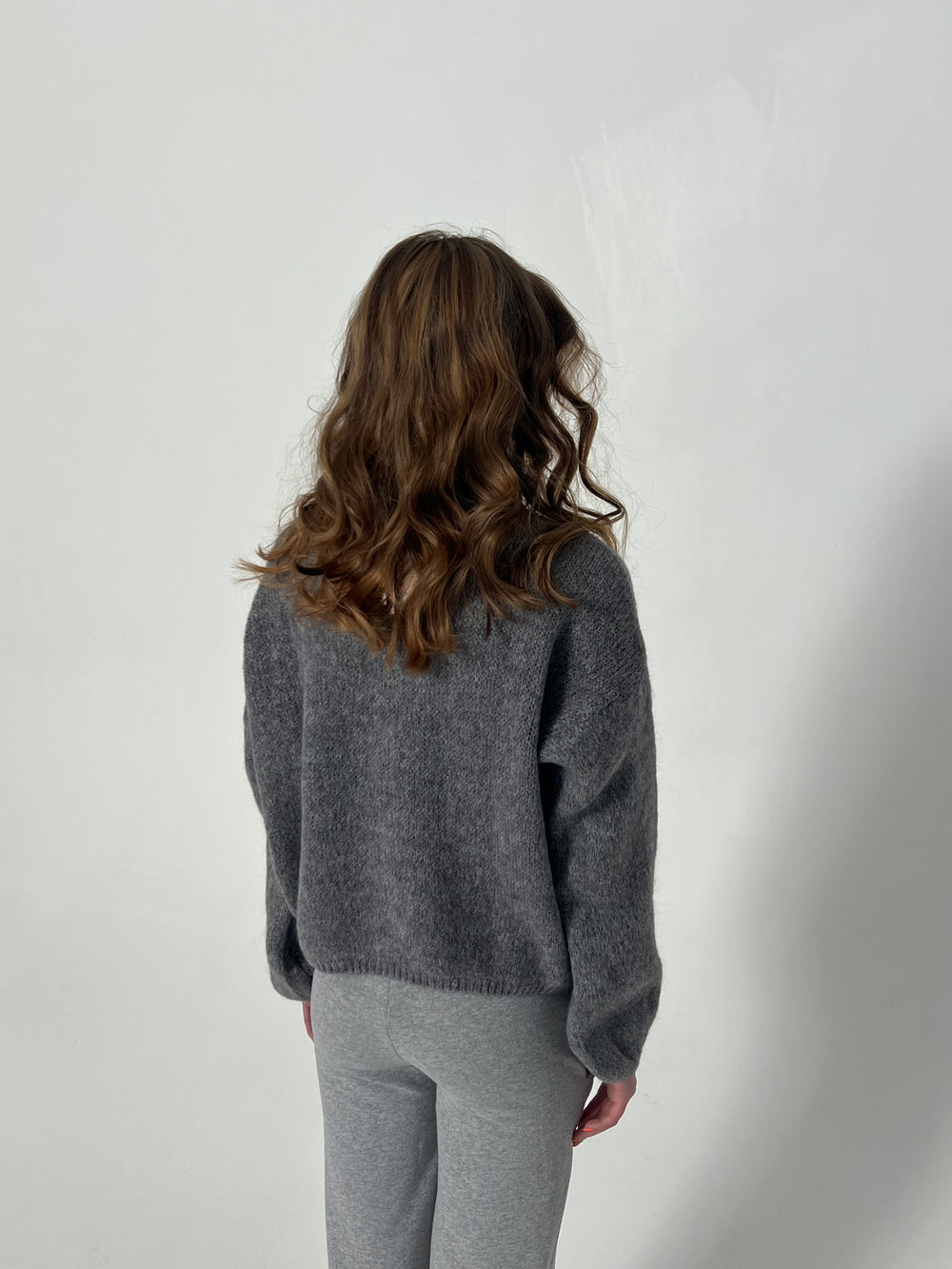 Miti Striktrøje - Grå