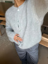 Jamilla mohair cardigan - Grå