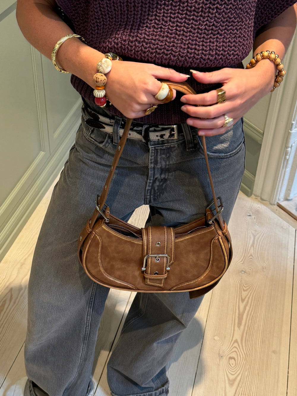 Marseille taske - Brun