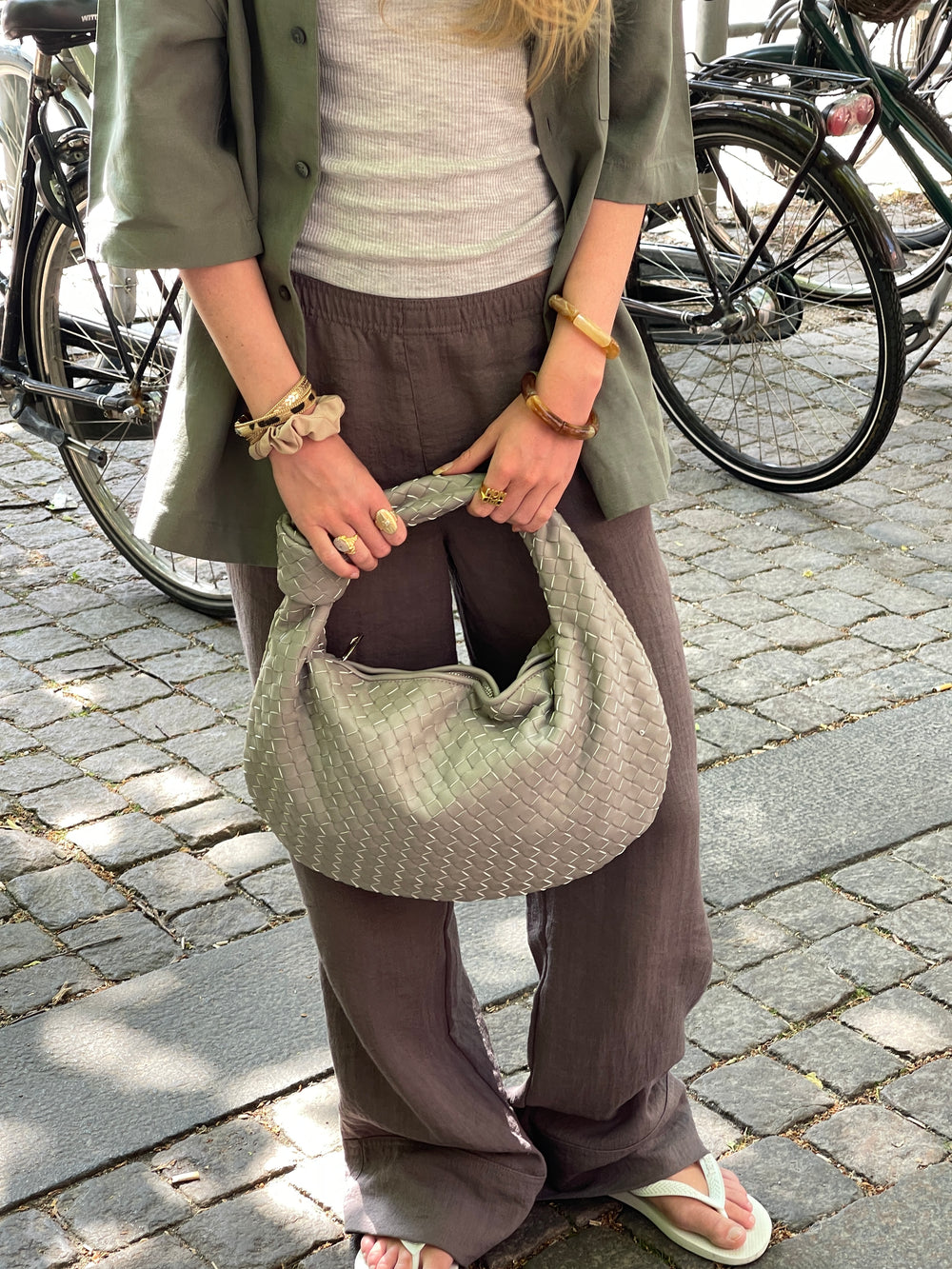 Florence taske - Lys grå