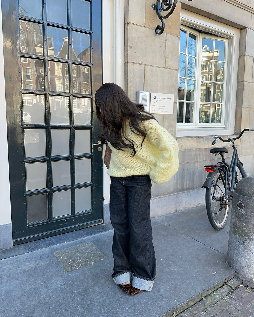 Genevieve striktrøje - Gul