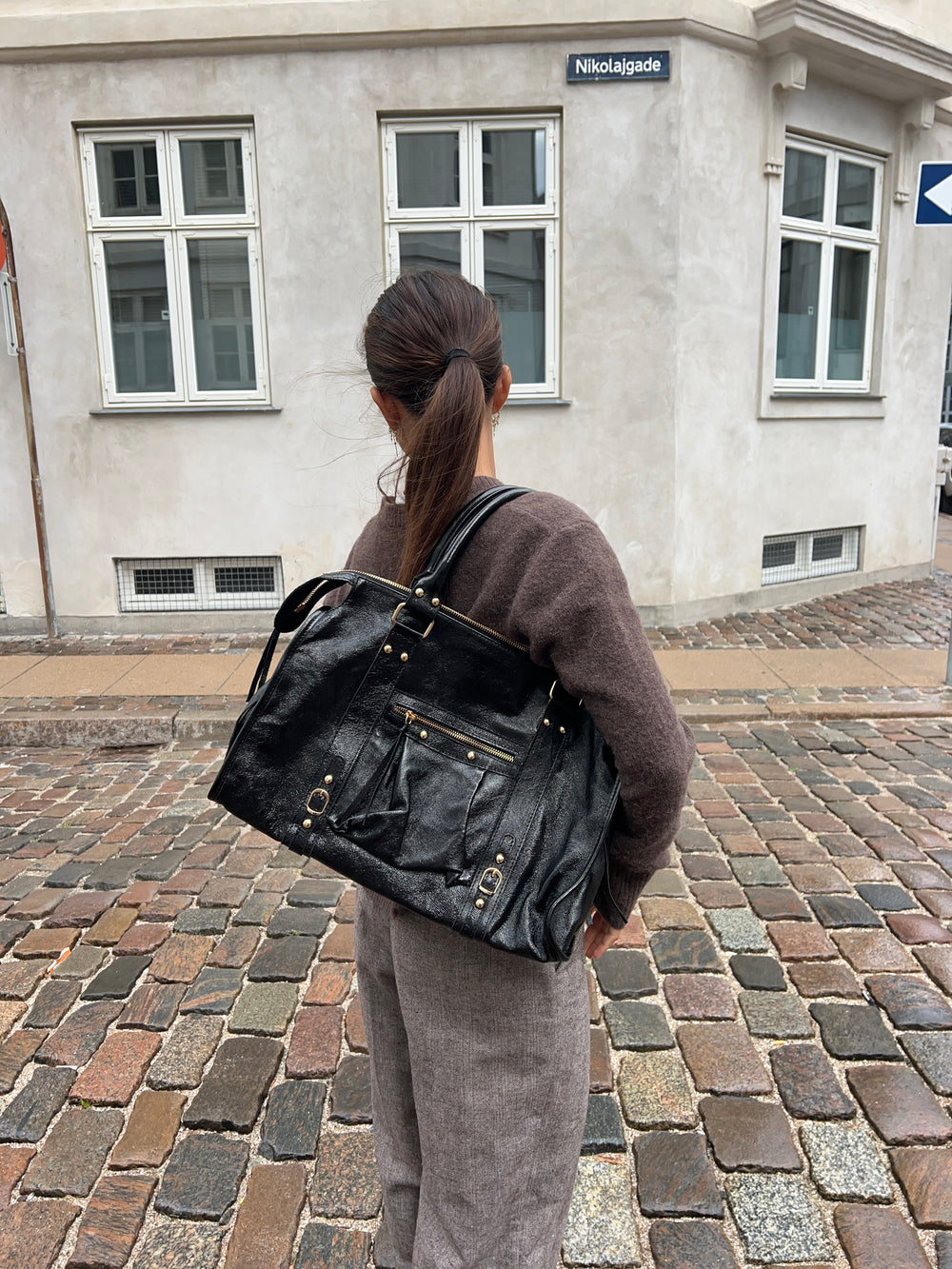 Manhattan taske - Sort