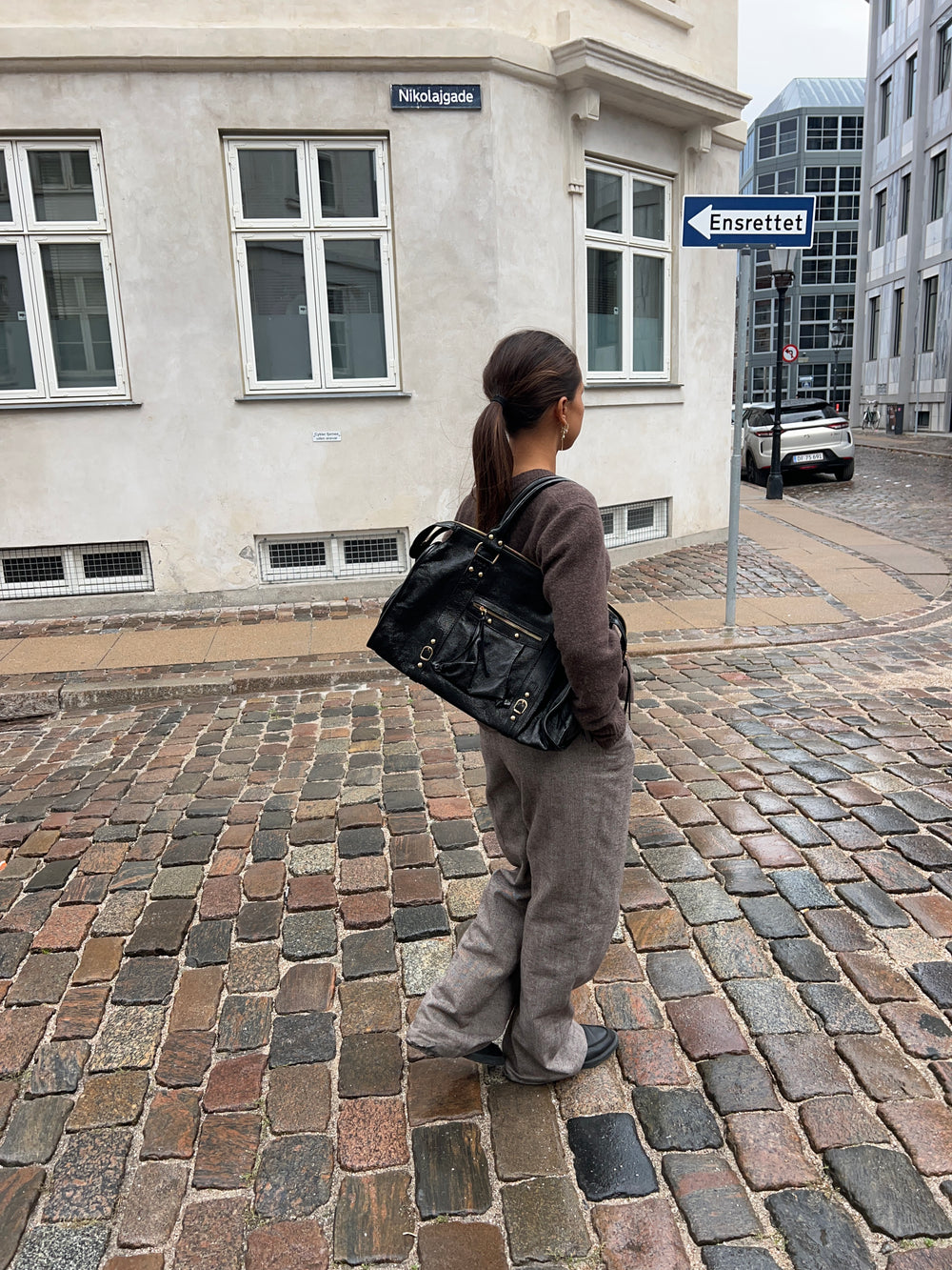 Manhattan taske - Sort