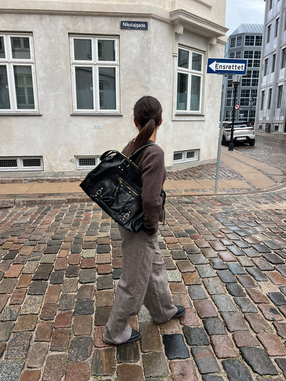 Manhattan taske - Sort