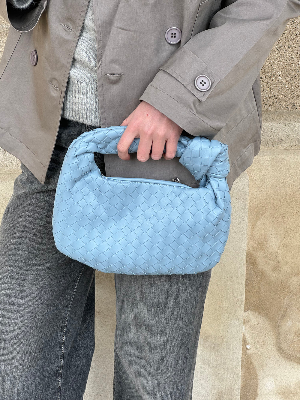 Florence taske mini - Babyblå