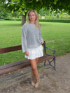 Erla blonde nederdel - Hvid