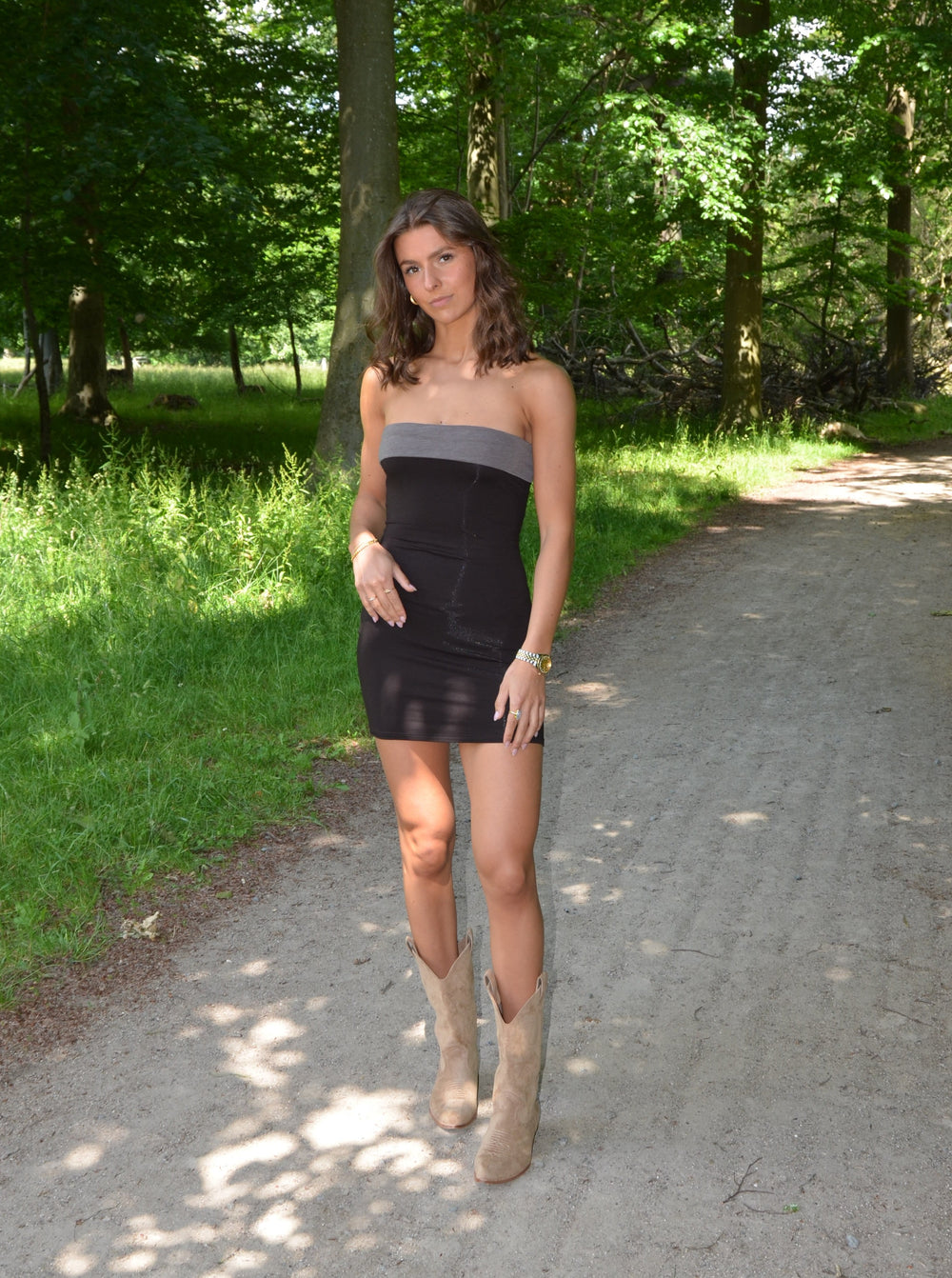 Maisy kjole - Brun