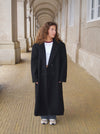 Alva oversized frakke - Sort