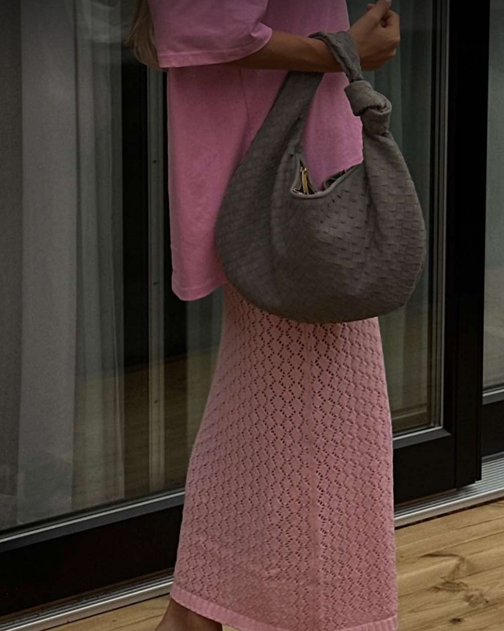 Florence taske i ruskind - Grå