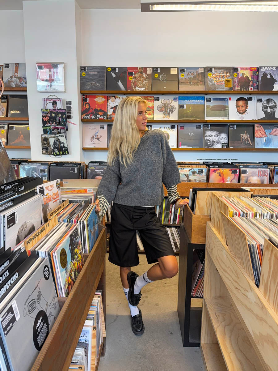 Noelia bermudashorts - Sort
