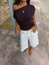 Inga bermuda shorts - Hvid
