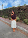 Inga bermuda shorts - Hvid