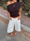 Inga bermuda shorts - Hvid