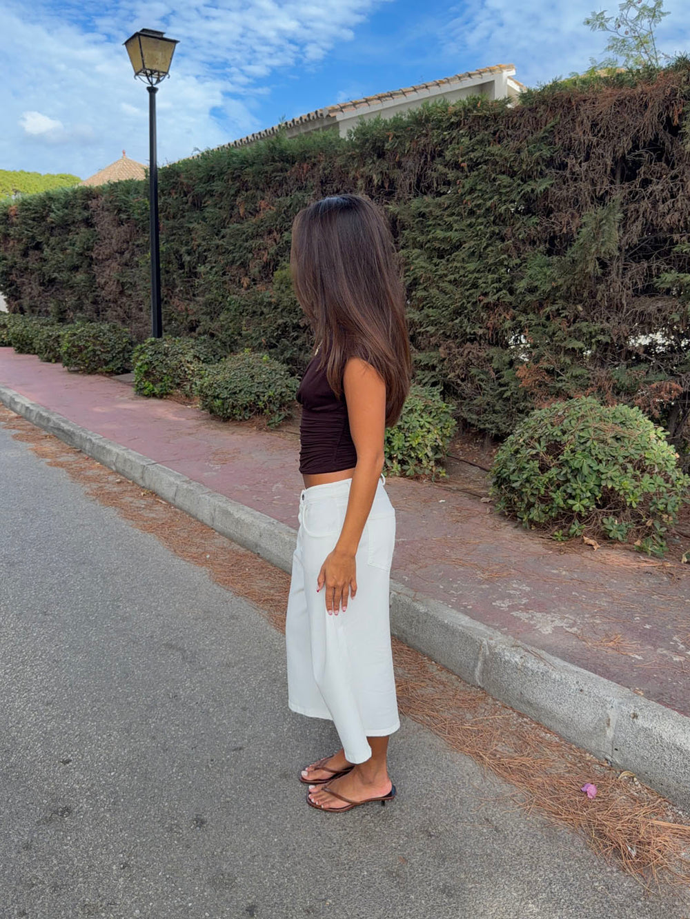 Inga bermuda shorts - Hvid