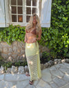 Nina blonde nederdel - Gul