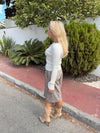 Pilena bluse med knapper - Hvid