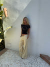 Siv jeans - Lys gul