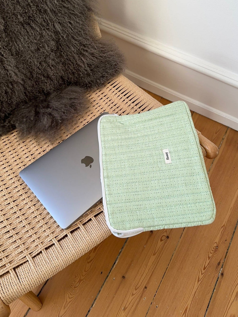 Honey computer sleeve - Mintgrøn