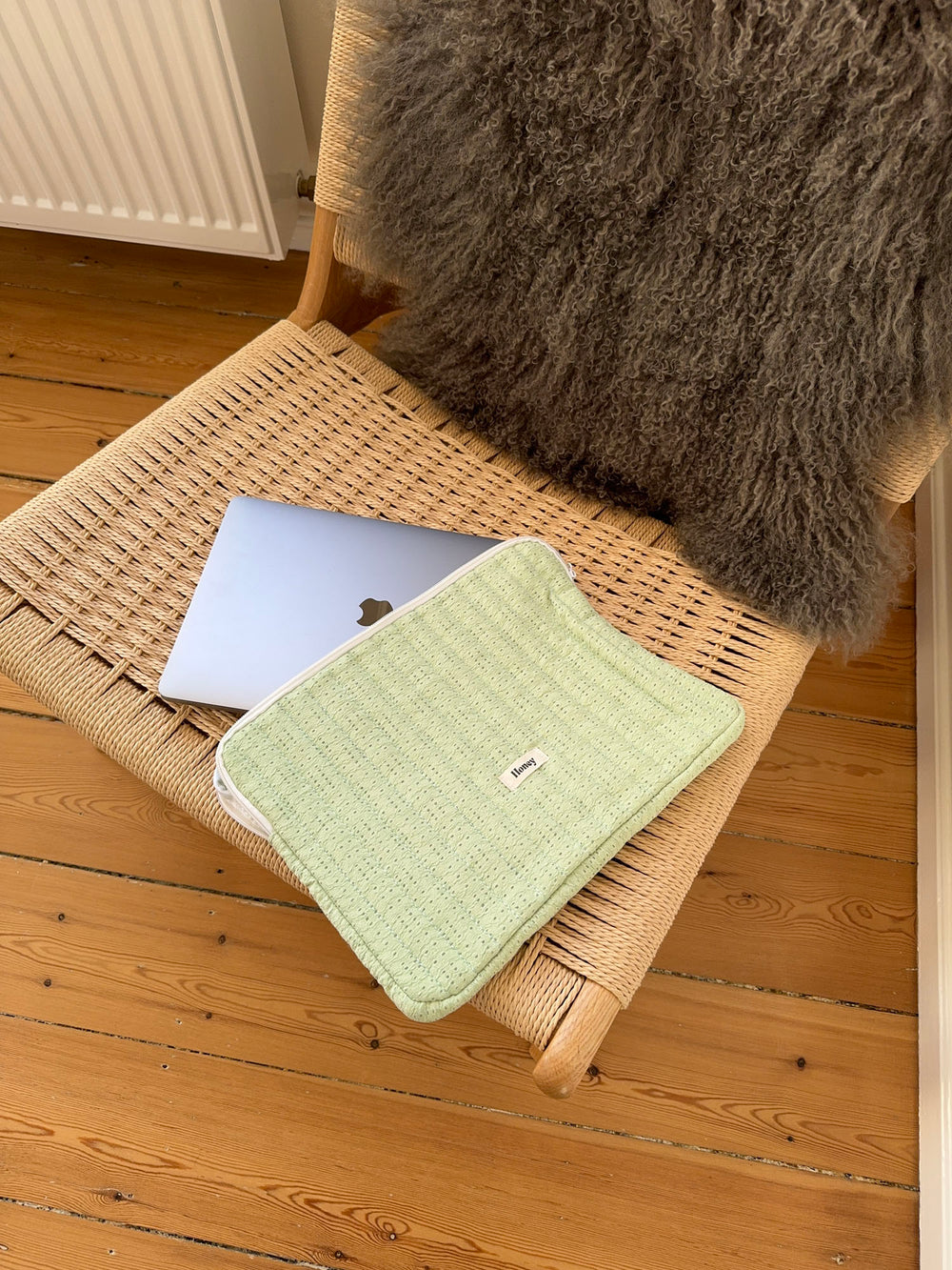 Honey computer sleeve - Mintgrøn