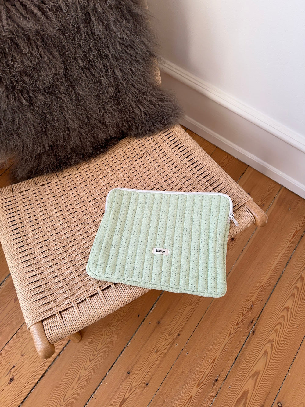 Honey computer sleeve - Mintgrøn