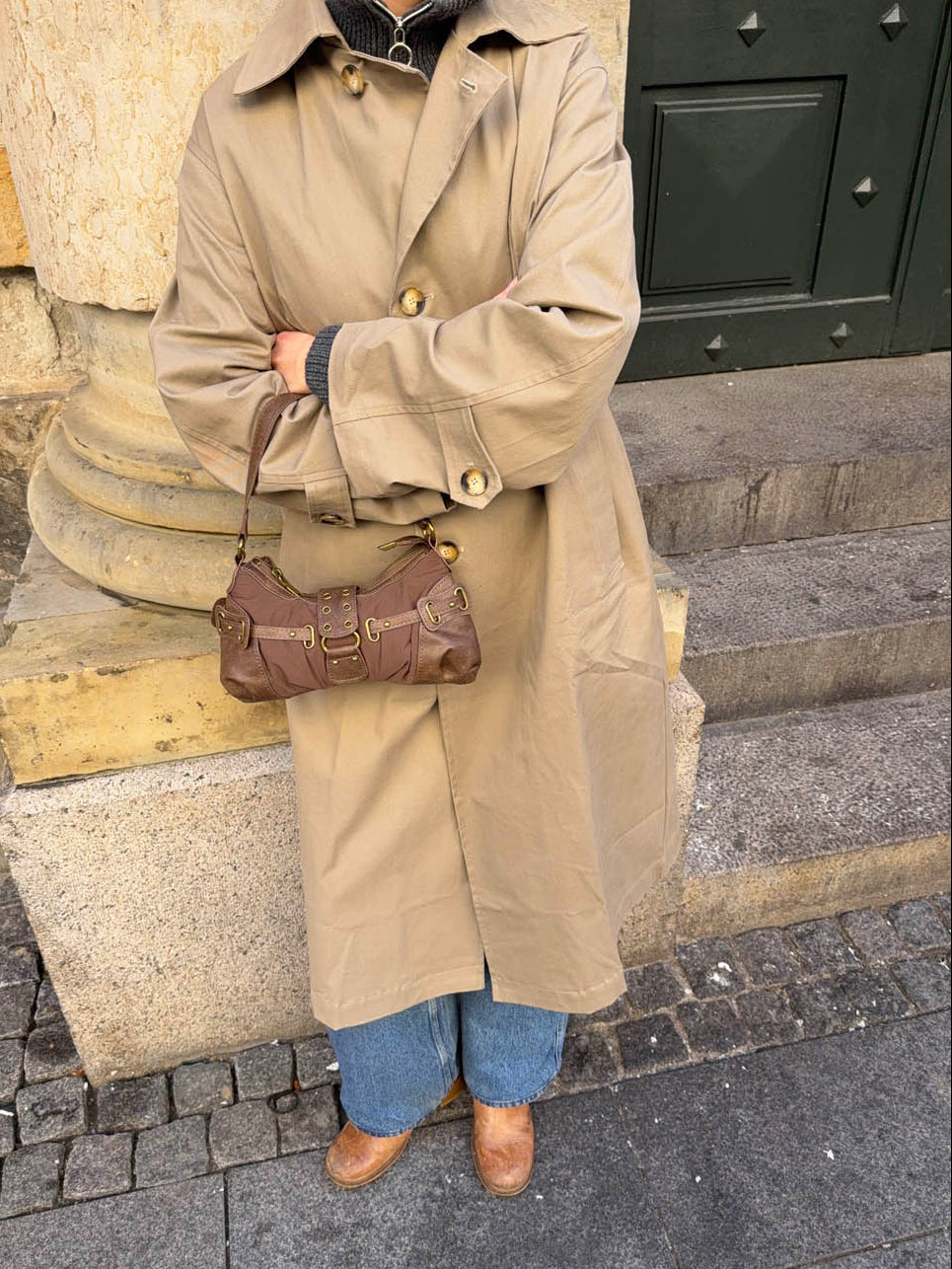 Teddy håndtaske - Brun