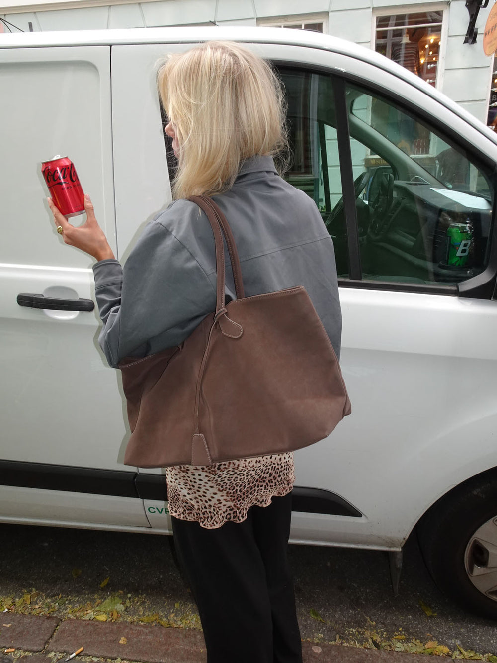 Solero håndtaske - Kaffe