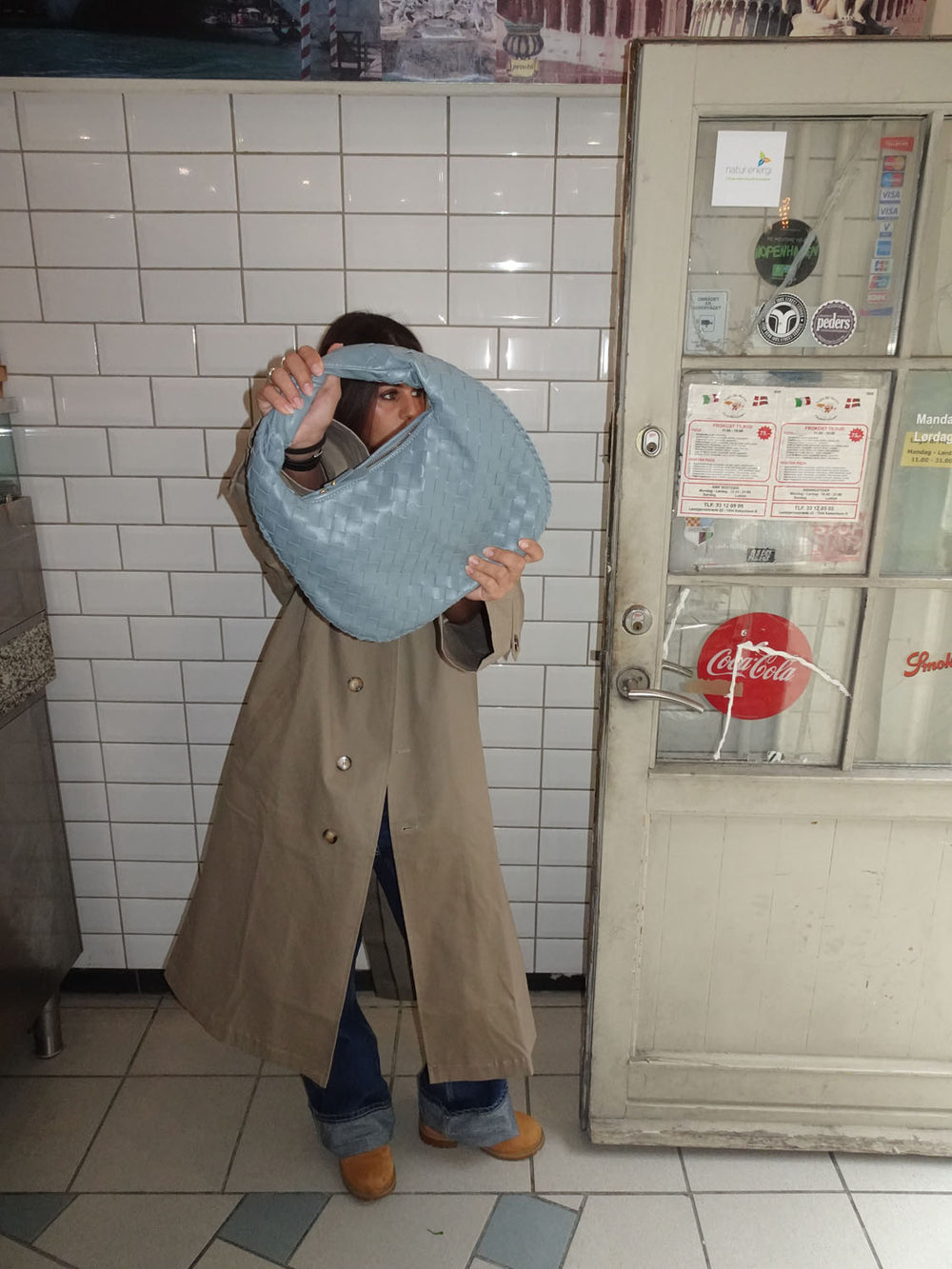 Paris taske - Haze blå