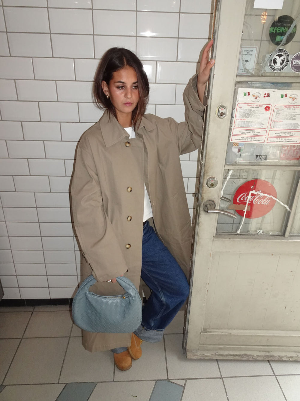 Paris taske - Haze blå